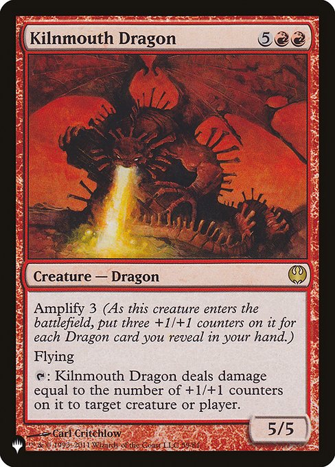 Kilnmouth Dragon highlighted card art