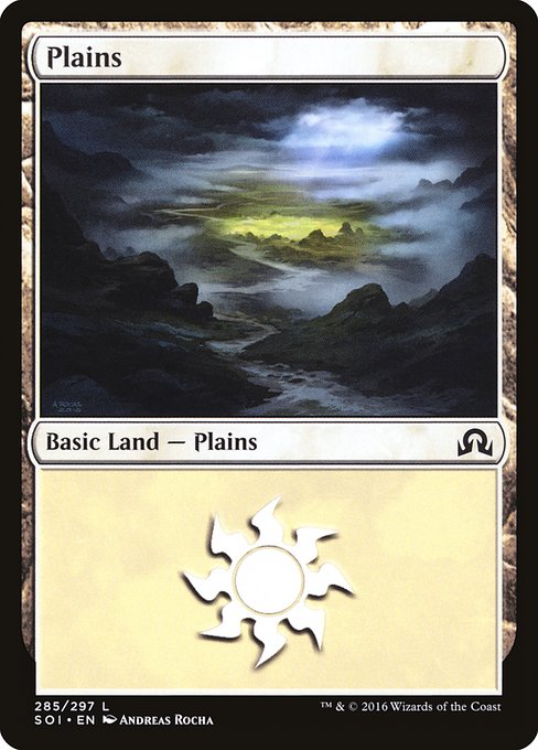 Plains from Shadows over Innistrad