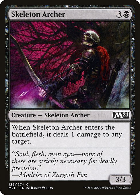 Skeleton Archer from Core Set 2021