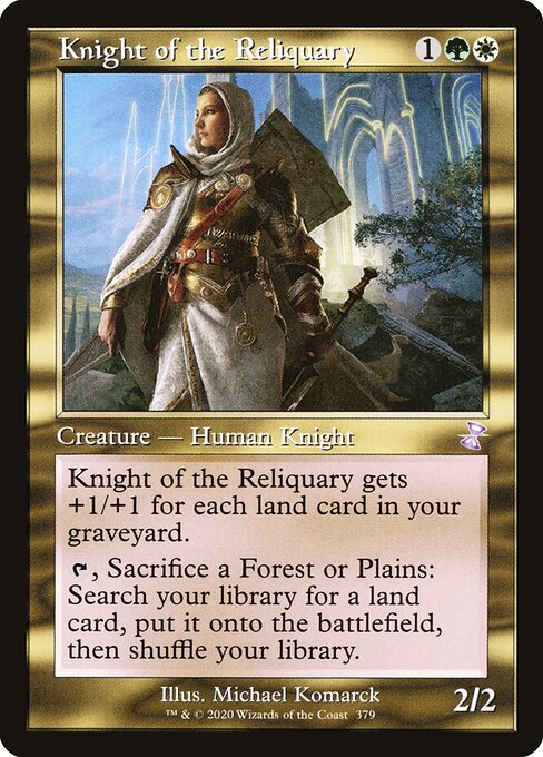 Knight of the Reliquary highlighted card art