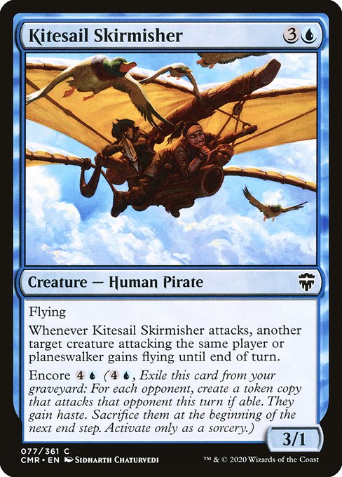 Kitesail Skirmisher highlighted card art