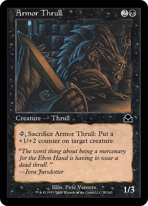 Armor Thrull highlighted card art