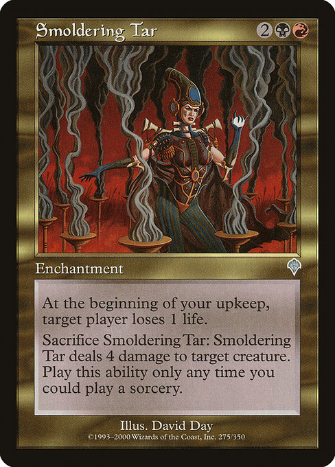 Smoldering Tar highlighted card art