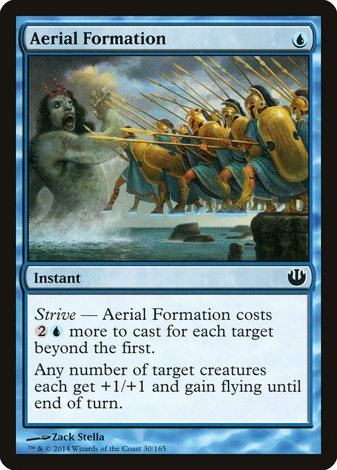Aerial Formation highlighted card art