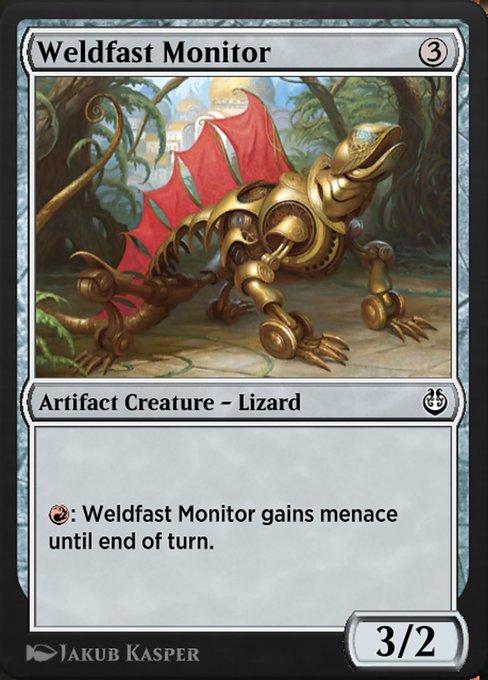 Weldfast Monitor highlighted card art