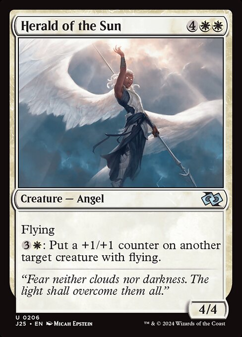 Herald of the Sun highlighted card art