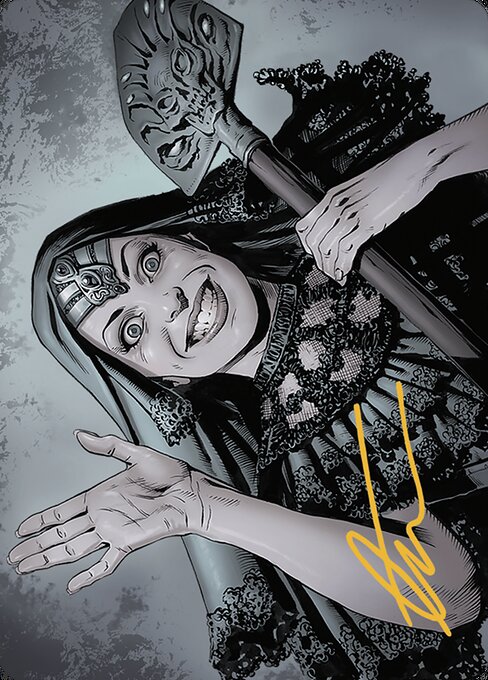 Gisa, the Hellraiser // Gisa, the Hellraiser from Outlaws of Thunder Junction Art Series