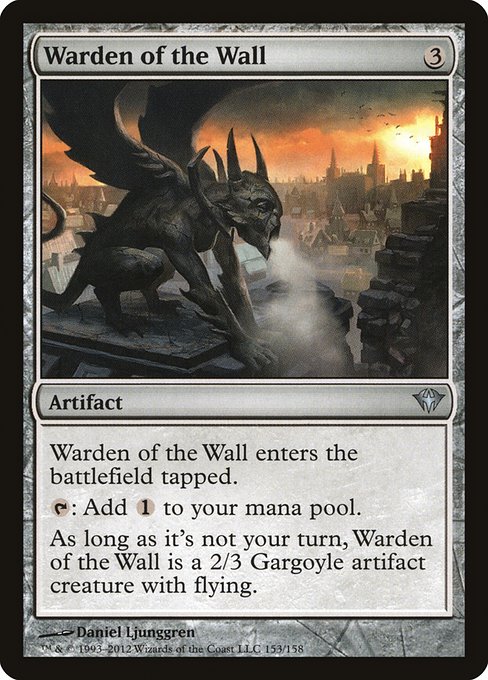 Warden of the Wall highlighted card art