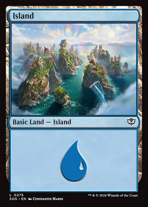 Island from Secrets of Strixhaven
