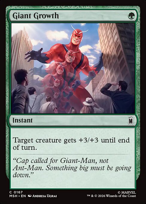 Giant Growth highlighted card art