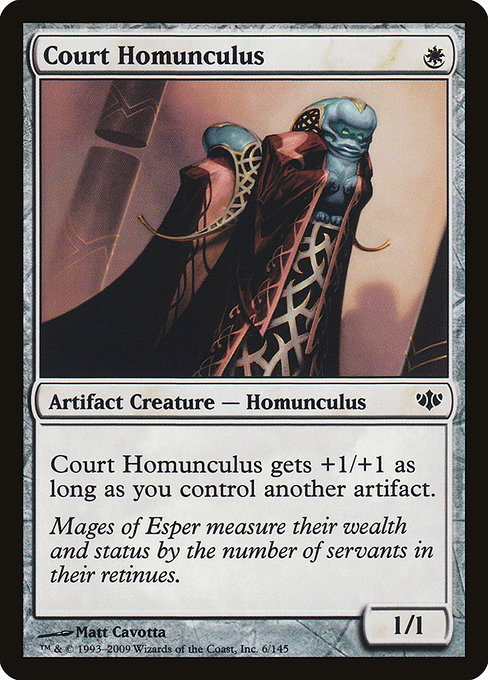 Court Homunculus from Conflux
