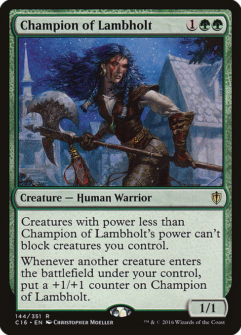 Champion of Lambholt from Commander 2016