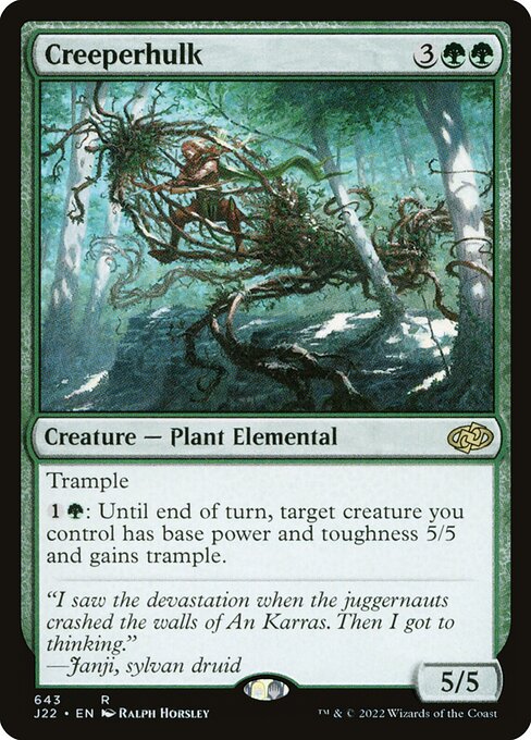 Creeperhulk highlighted card art
