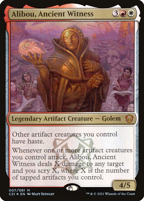 Alibou, Ancient Witness from Commander 2021