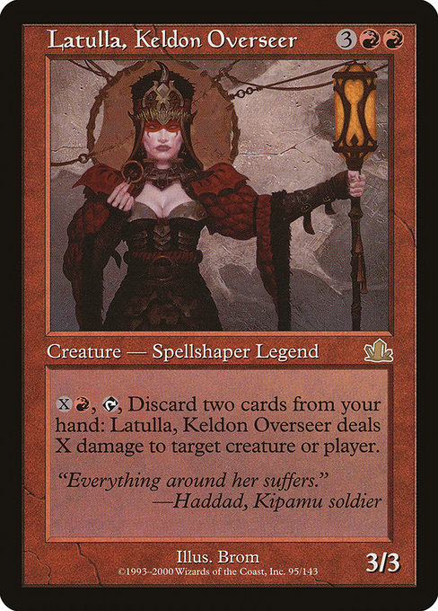 Latulla, Keldon Overseer highlighted card art