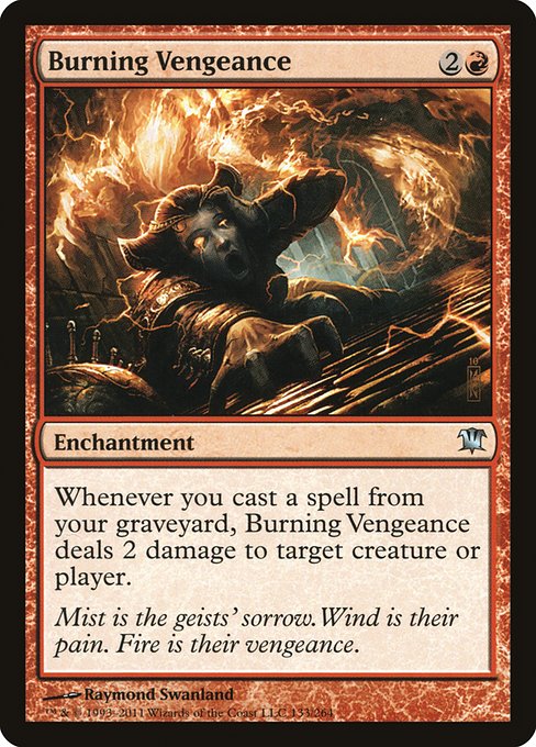 Burning Vengeance from Innistrad