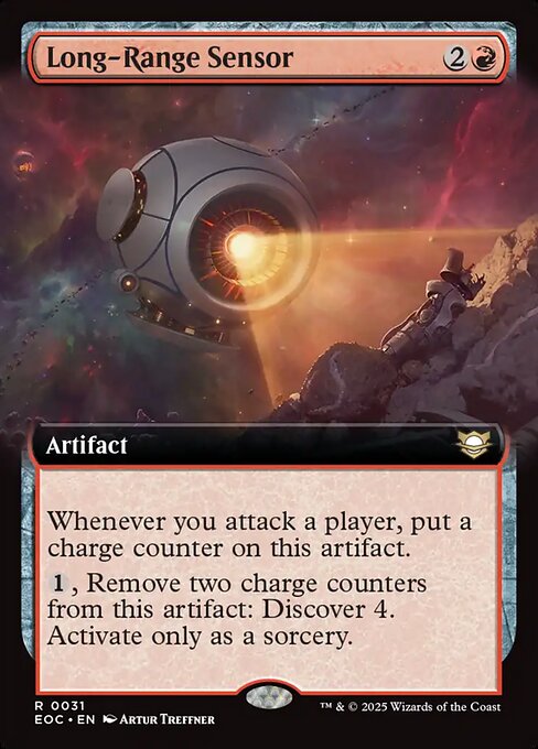 Long-Range Sensor from Edge of Eternities Commander