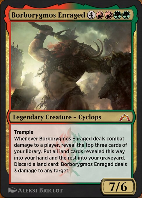 Borborygmos Enraged highlighted card art