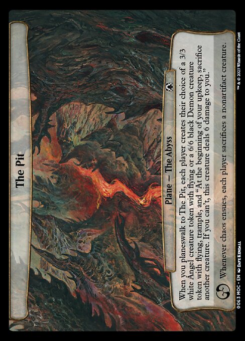 The Pit highlighted card art