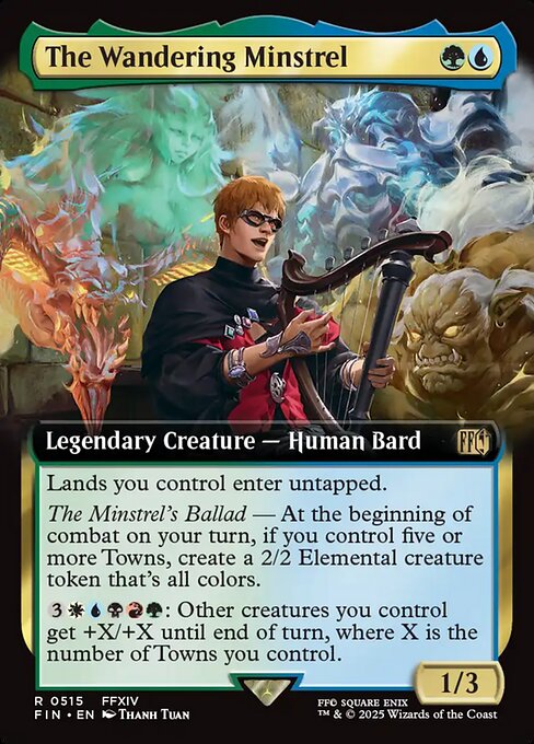 The Wandering Minstrel from Final Fantasy