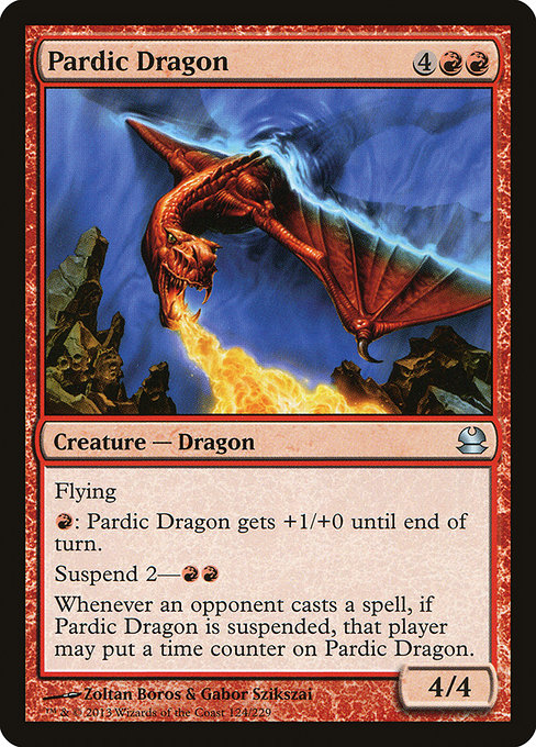 Pardic Dragon highlighted card art
