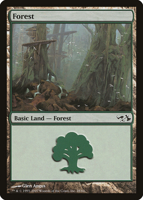 Forest from Duel Decks: Elves vs. Goblins
