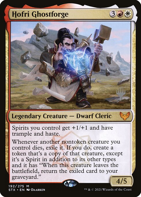 Hofri Ghostforge from Strixhaven: School of Mages Promos