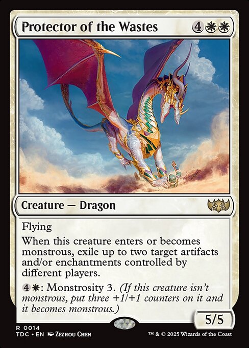 Protector of the Wastes from Tarkir: Dragonstorm Commander