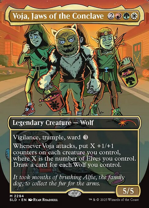Voja, Jaws of the Conclave highlighted card art