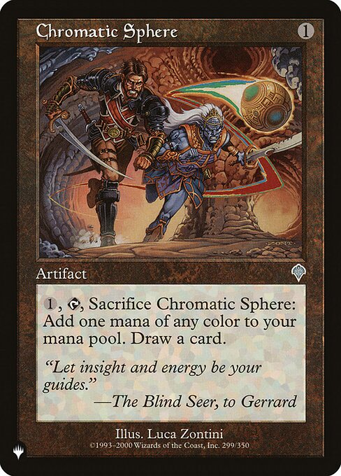 Chromatic Sphere from The List