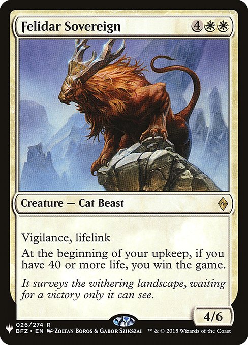 Felidar Sovereign from The List
