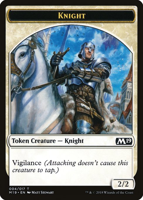 Knight from Core Set 2019 Tokens