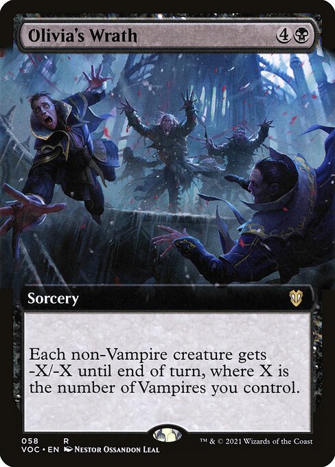 Olivia's Wrath from Crimson Vow Commander