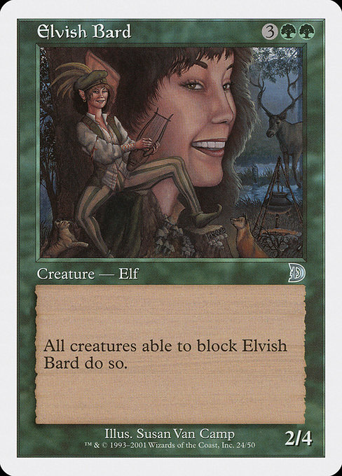 Elvish Bard from Deckmasters