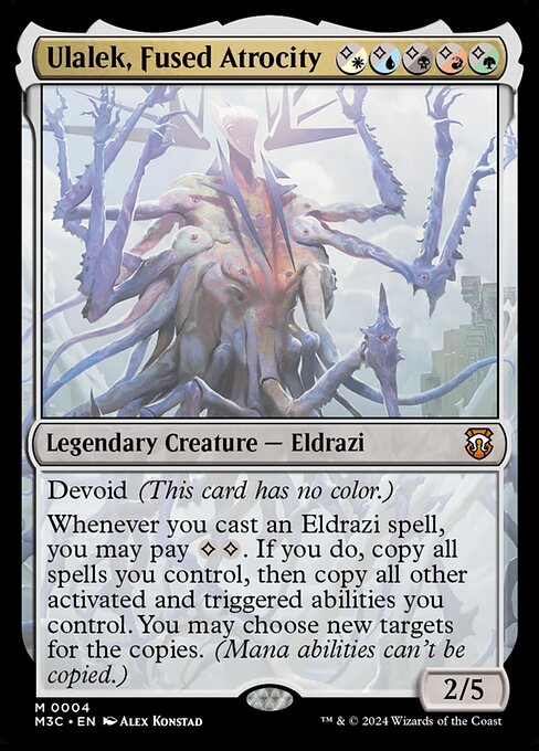 Ulalek, Fused Atrocity from Modern Horizons 3 Commander