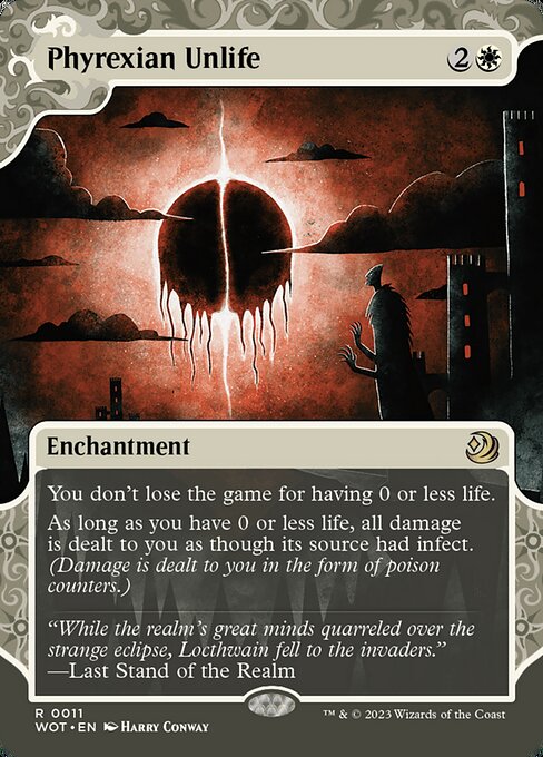 Phyrexian Unlife highlighted card art
