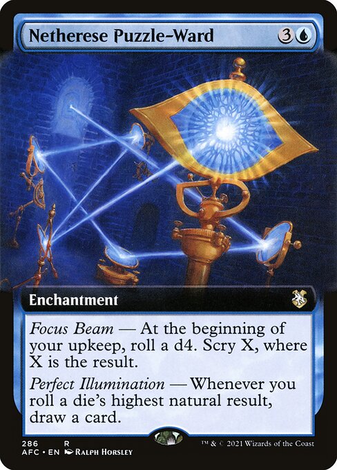 Netherese Puzzle-Ward from Forgotten Realms Commander