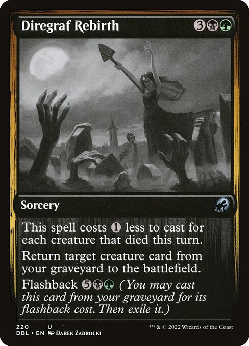 Diregraf Rebirth highlighted card art
