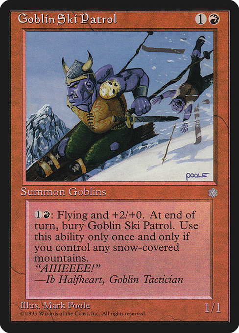 Goblin Ski Patrol from Ice Age