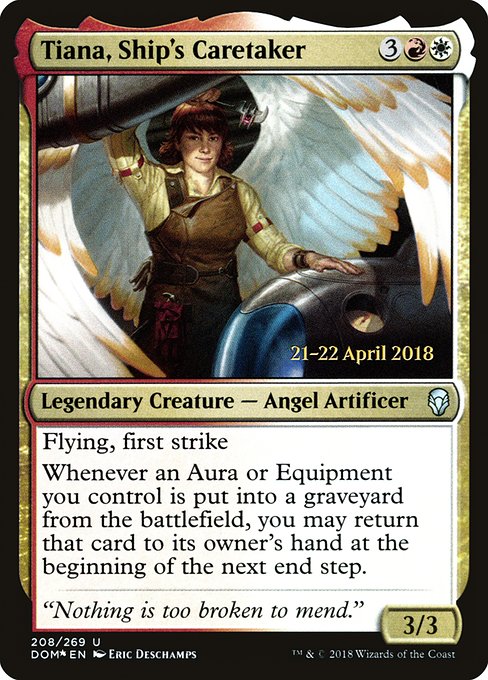 Tiana, Ship's Caretaker from Dominaria Promos