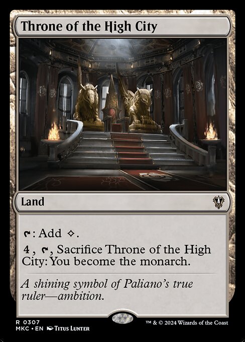 Throne of the High City highlighted card art