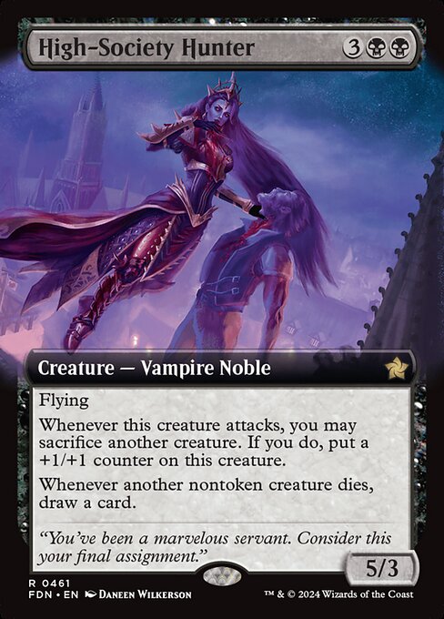 High-Society Hunter from Foundations