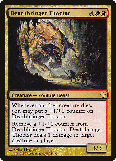 Deathbringer Thoctar highlighted card art