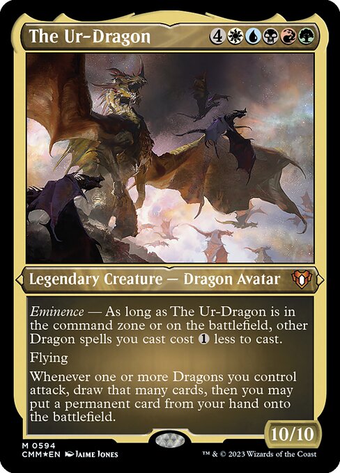 The Ur-Dragon from Commander Masters