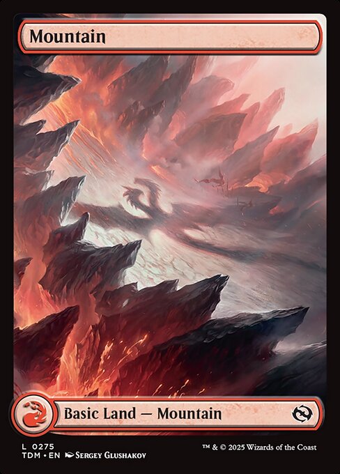Mountain from Tarkir: Dragonstorm