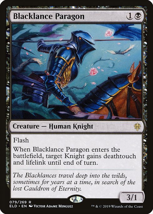 Blacklance Paragon from Throne of Eldraine
