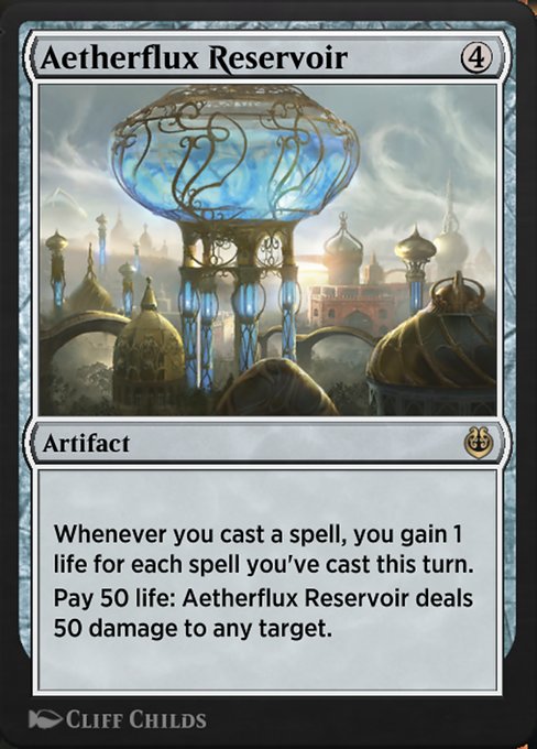 Aetherflux Reservoir from Kaladesh Remastered