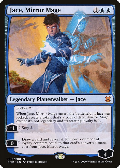 Jace, Mirror Mage from Zendikar Rising