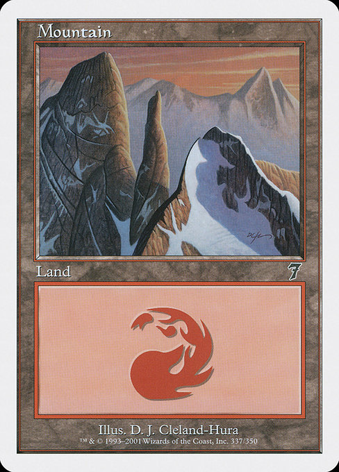 Mountain from Seventh Edition