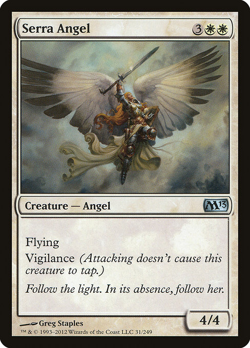Serra Angel from Magic 2013